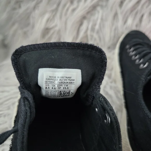 Converse All Stars Black  6.5 - Picture 6 of 12